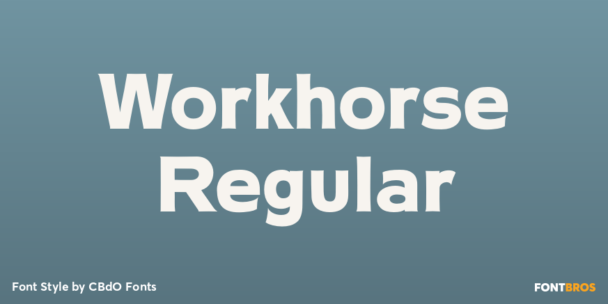 Workhorse Regular Poster