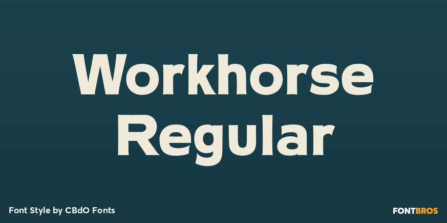 Workhorse Regular Poster
