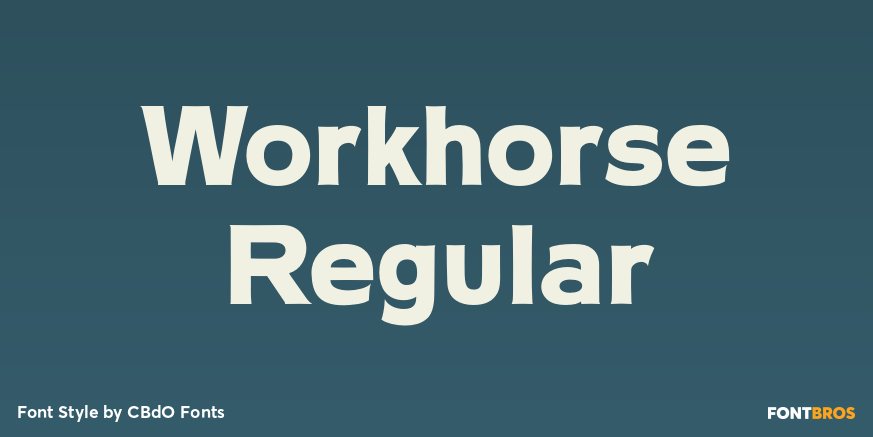 Workhorse Regular Poster