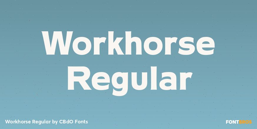 Workhorse Regular Poster