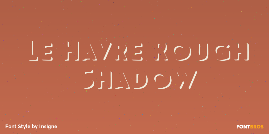 Le Havre Rough Shadow Poster