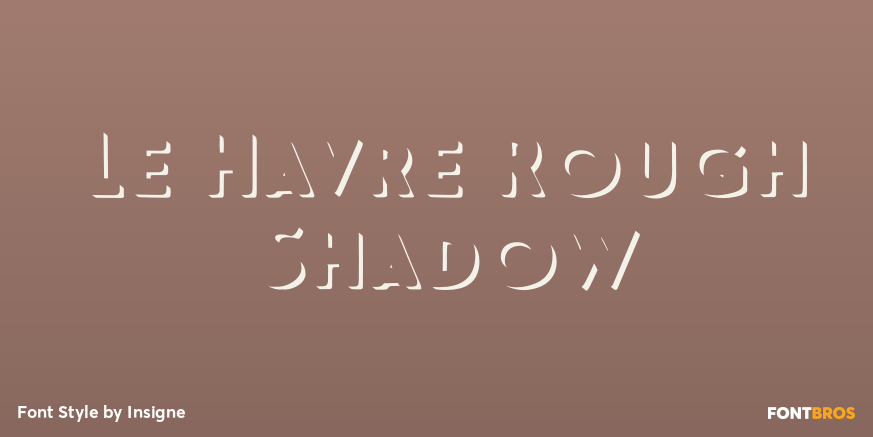 Le Havre Rough Shadow Poster
