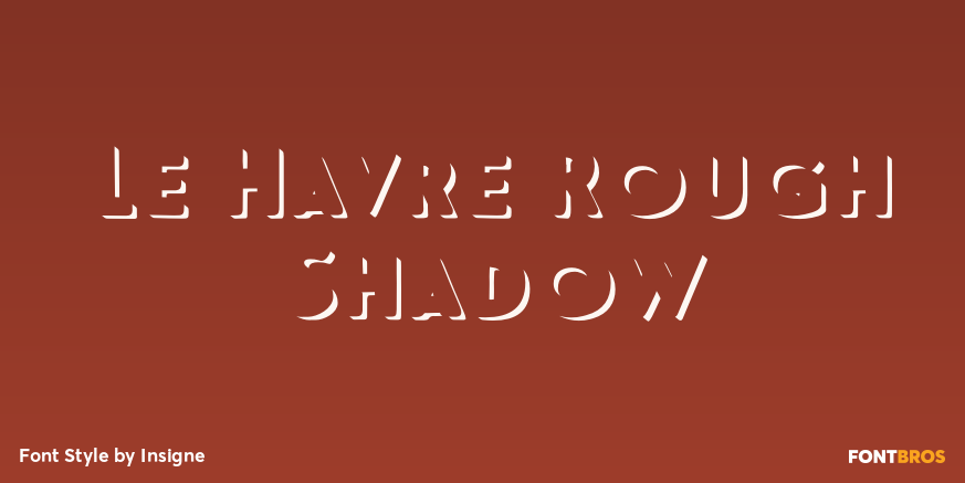 Le Havre Rough Shadow Poster
