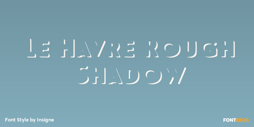 Le Havre Rough Shadow Poster
