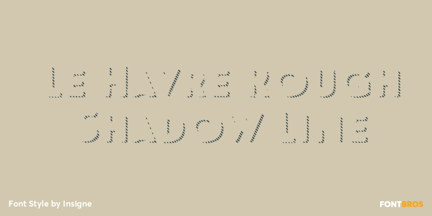 Le Havre Rough Shadow Line Poster
