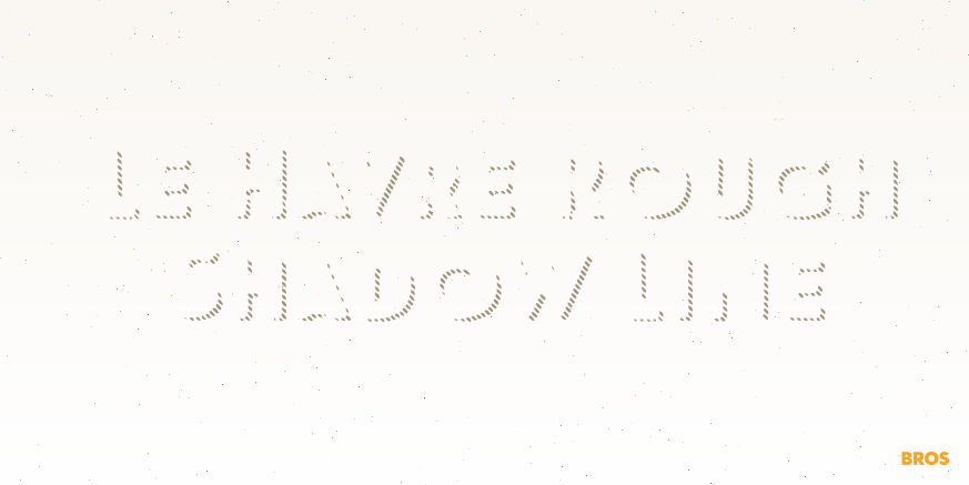 Le Havre Rough Shadow Line Poster