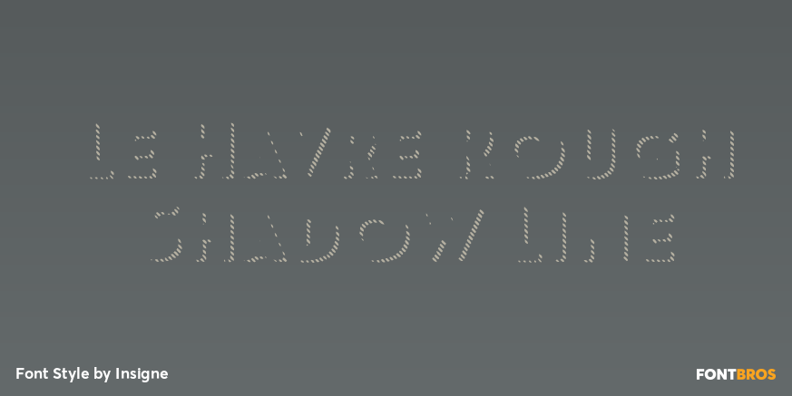 Le Havre Rough Shadow Line Poster