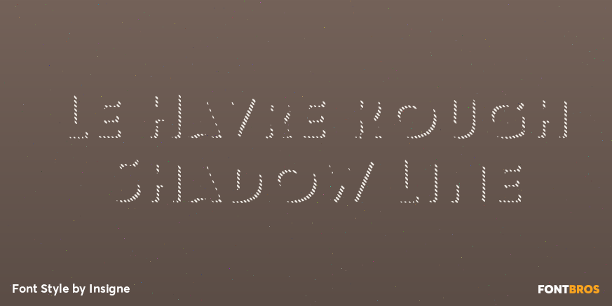 Le Havre Rough Shadow Line Poster