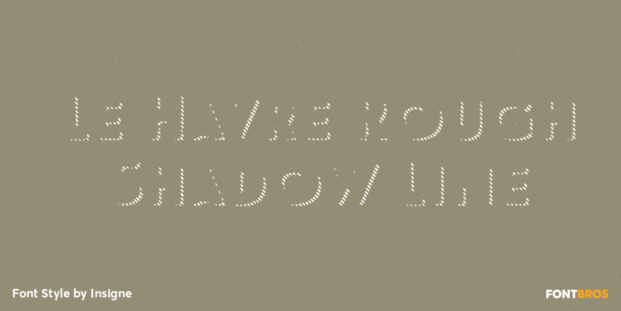 Le Havre Rough Shadow Line Poster