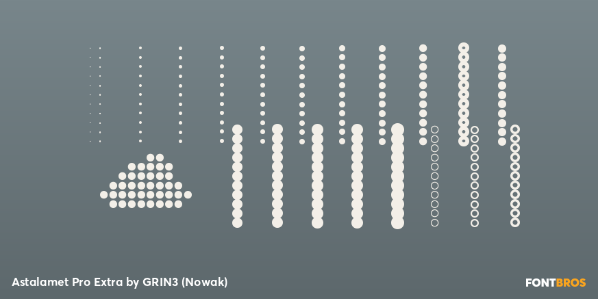 Astalamet Pro Extra Font Poster #4