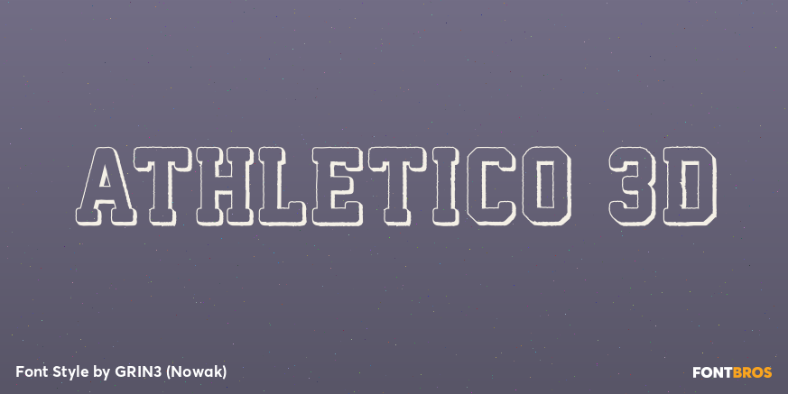 Athletico 3D Poster