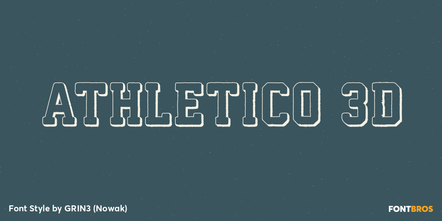 Athletico 3D Poster