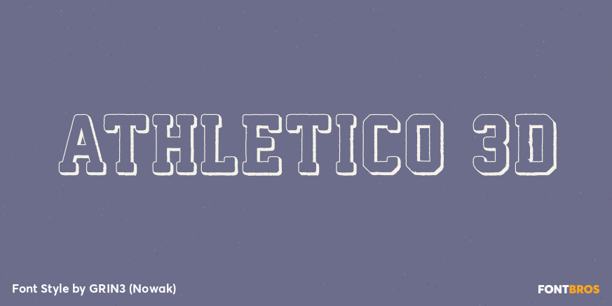 Athletico 3D Poster
