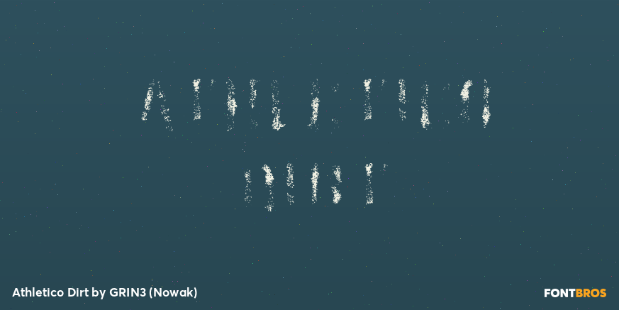 Athletico Dirt Poster