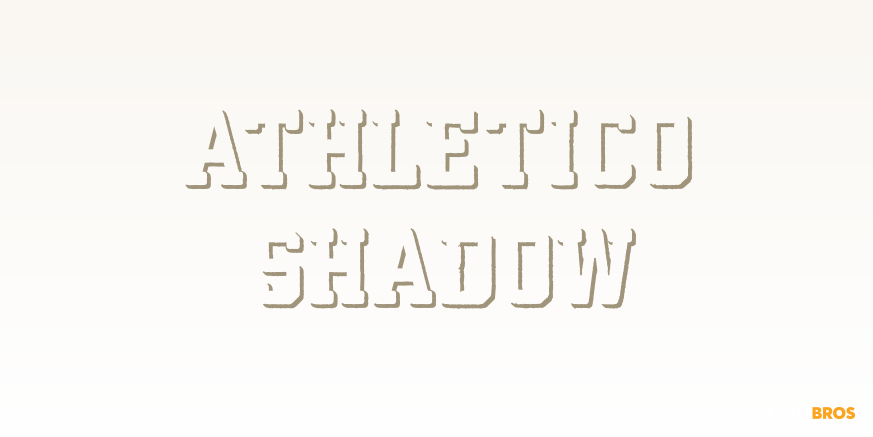 Athletico Shadow Poster