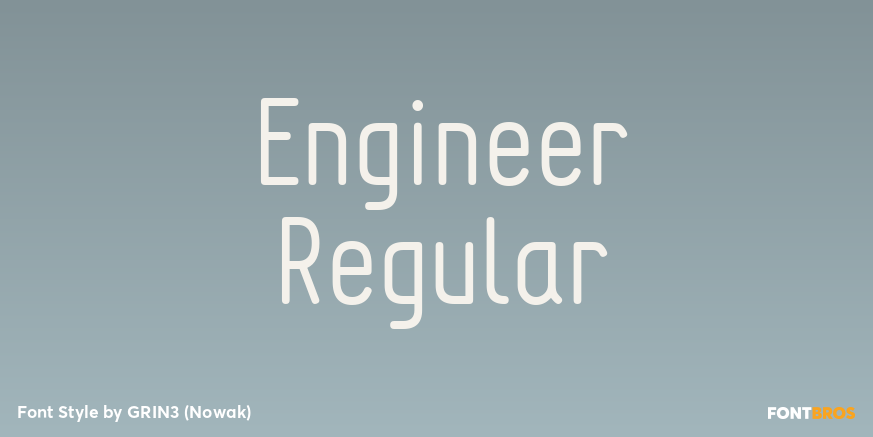 Engineer Regular Poster