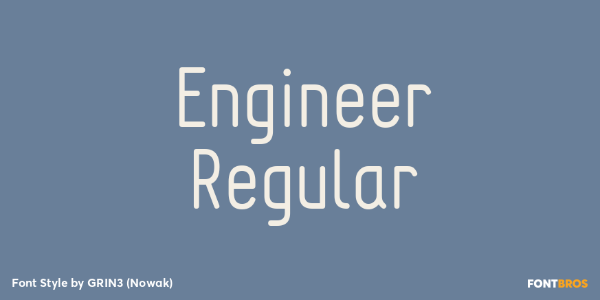 Engineer Regular Poster
