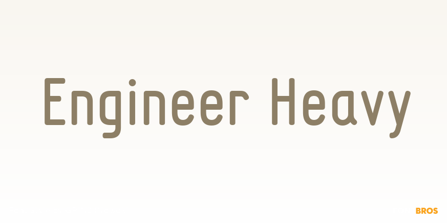 Engineer Heavy Poster