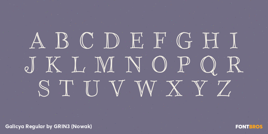Galicya Regular Font Poster #2