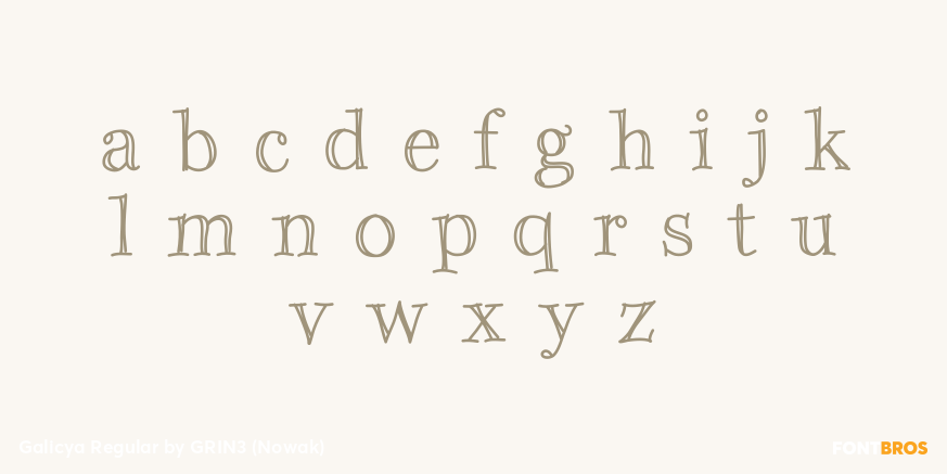 Galicya Regular Font Poster #3