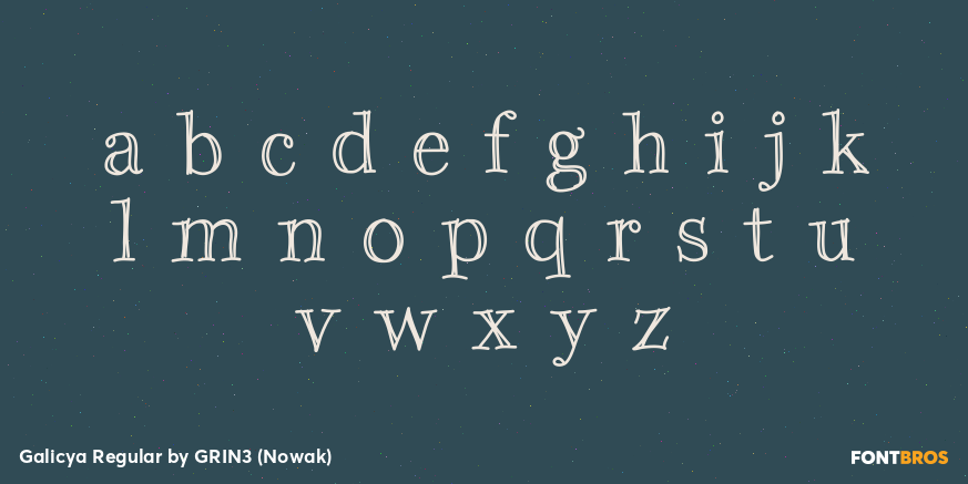 Galicya Regular Font Poster #1