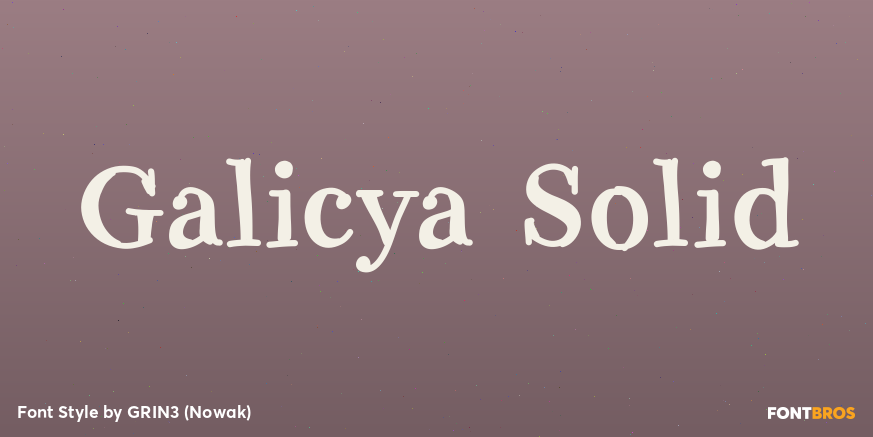 Galicya Solid Poster