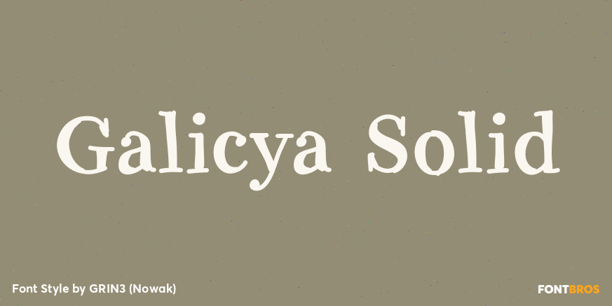 Galicya Solid Poster