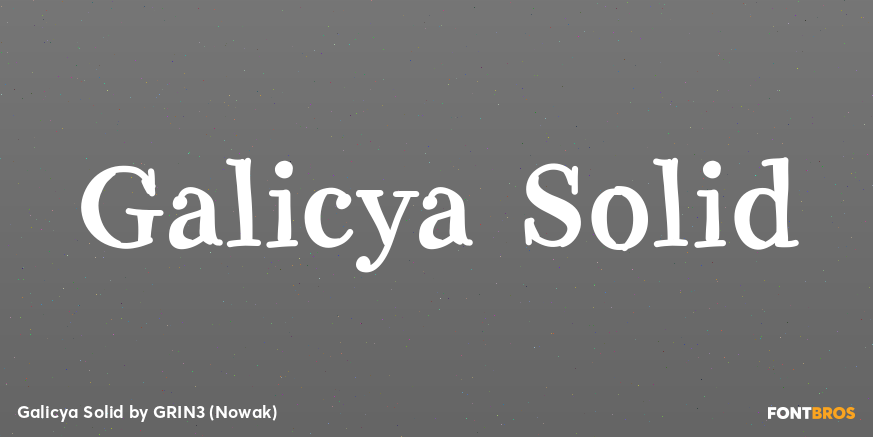 Galicya Solid Poster