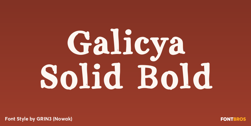 Galicya Solid Bold Poster