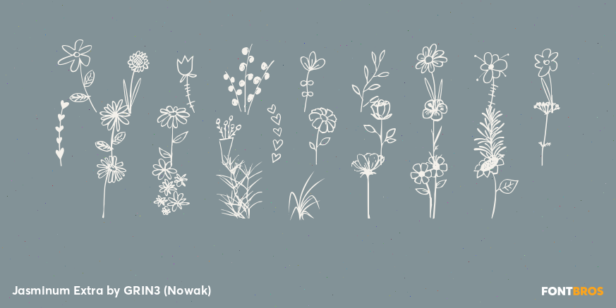 Jasminum Extra Font Poster #1