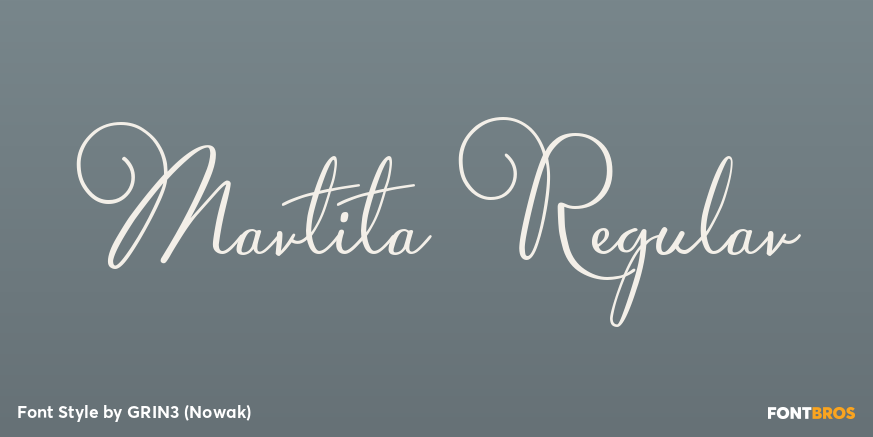 Martita Regular Poster