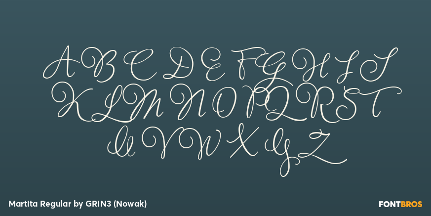 Martita Regular Font Poster #1