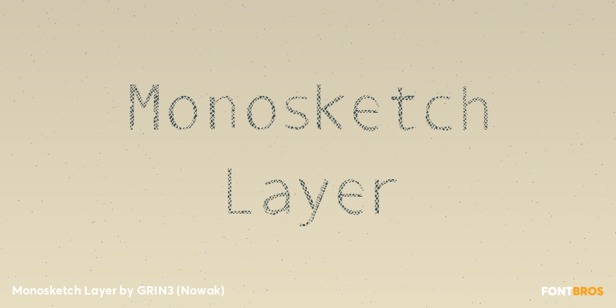 Monosketch Layer Poster