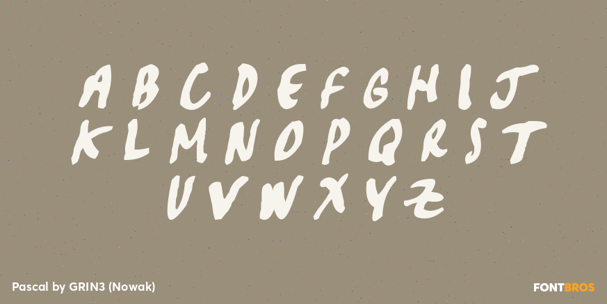 Pascal Font Poster #2