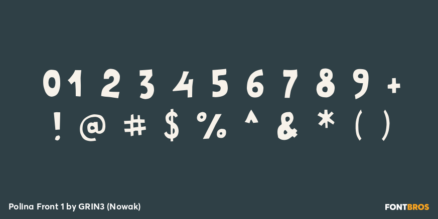 Polina Front 1 Font Poster #4