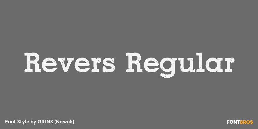 Revers Regular Poster