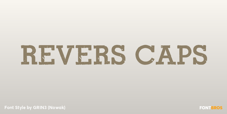 Revers Caps Poster