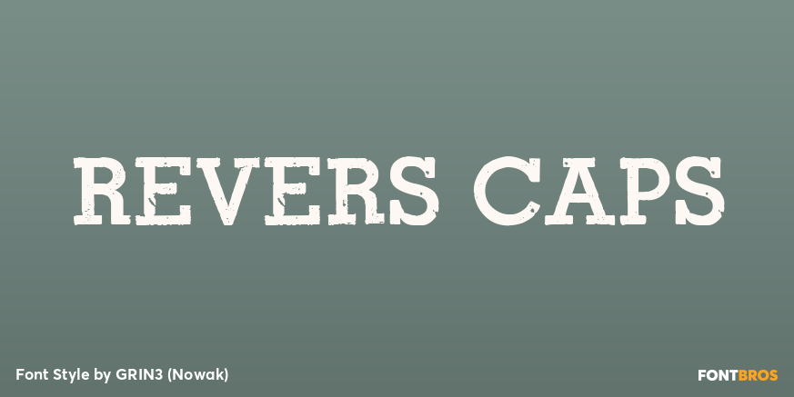 Revers Caps Poster