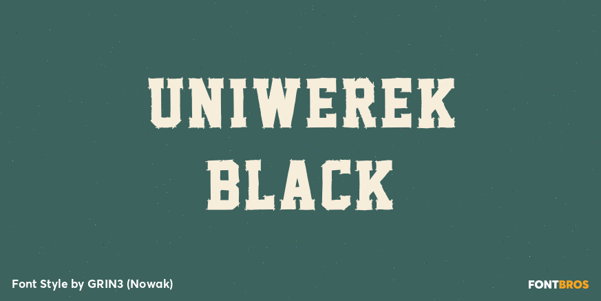 Uniwerek Black Poster