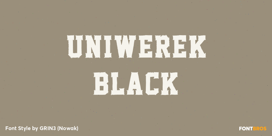 Uniwerek Black Poster