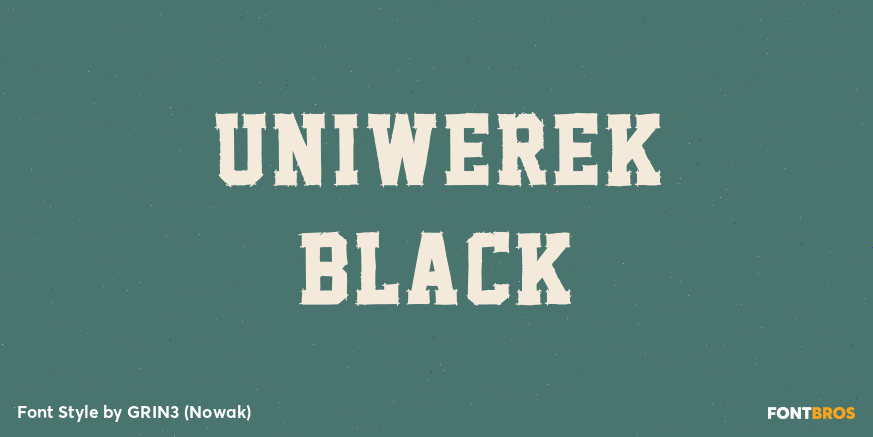 Uniwerek Black Poster