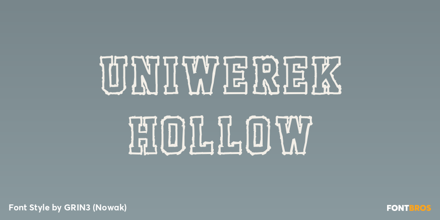Uniwerek Hollow Poster