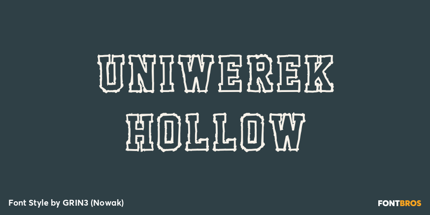 Uniwerek Hollow Poster