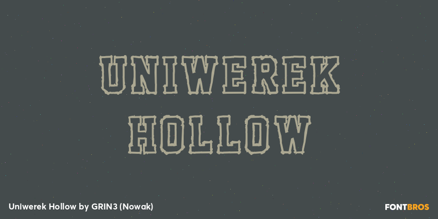 Uniwerek Hollow Poster