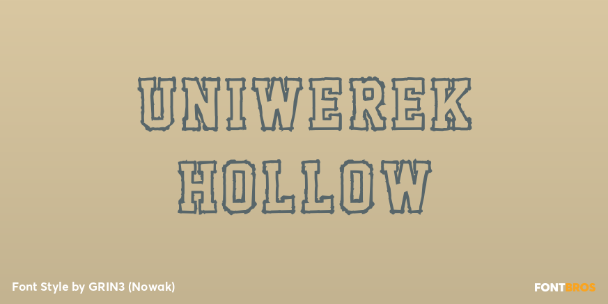 Uniwerek Hollow Poster