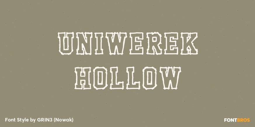 Uniwerek Hollow Poster