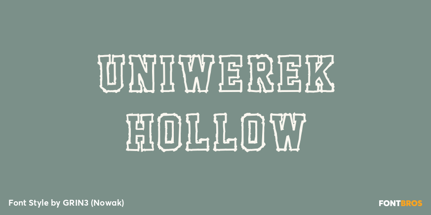 Uniwerek Hollow Poster