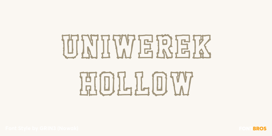 Uniwerek Hollow Poster