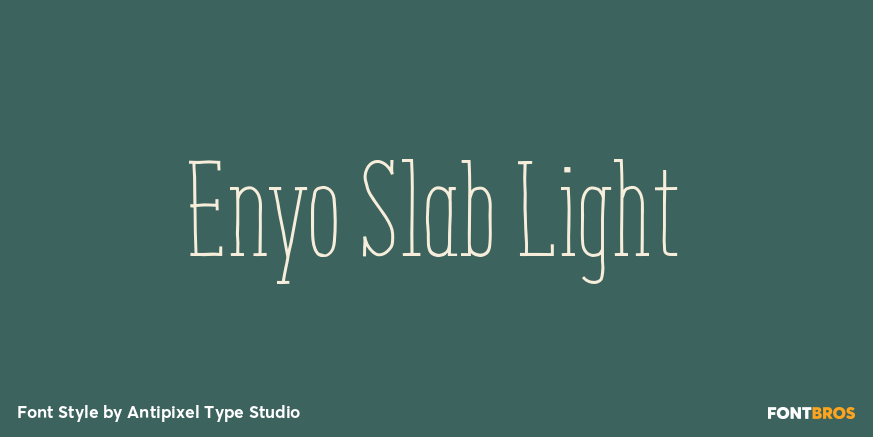 Enyo Slab Light Poster