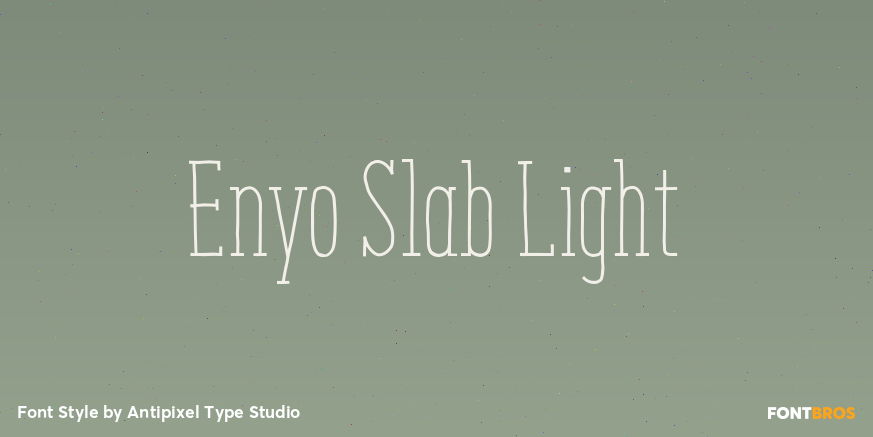 Enyo Slab Light Poster